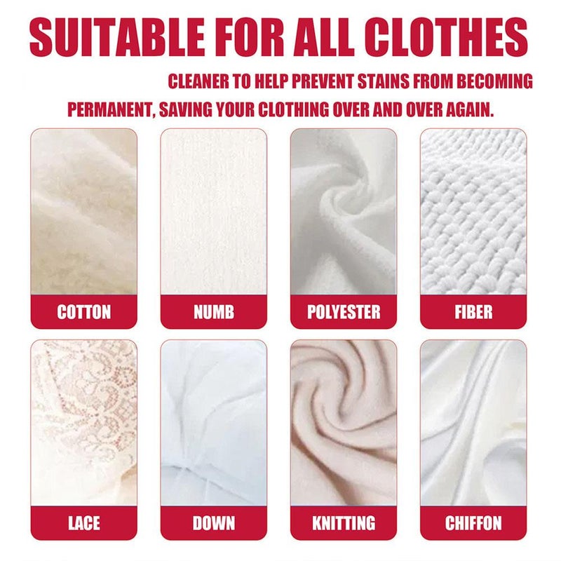 Stain Remover Wet Wipes, Individually Wrapped Emergency Ink Stain Remover for Clothes, Shoes & Bed Sheets, Fast-acting Formula for Coffee, Grease, Ink & More, Outdoor & Travel Necessity (3pcs) - Image 4